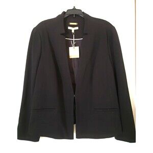 Talbots  Black elegant Blazer Sz 16 formal classic style Office Work Wear jacket